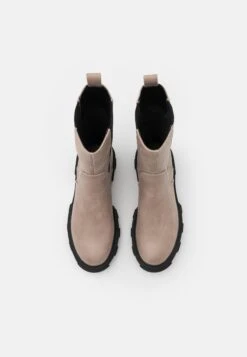 Even&Odd Platform Ankle Boots - Taupe -Even&Odd 5e04500371a64f44835d0503cd54203c