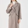 Even&Odd Classic Coat - Taupe
