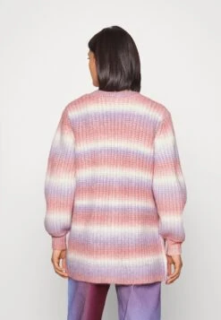 Even&Odd Cardigan - Lilac/Pink/White -Even&Odd 5ef967bd1f48479cadb2d6db7b318f9b