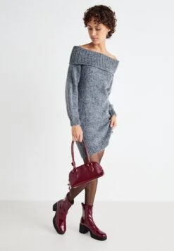 Even&Odd Platform Ankle Boots - Dark Red -Even&Odd 5f59b5a7635e400e906220de93e6cbfe