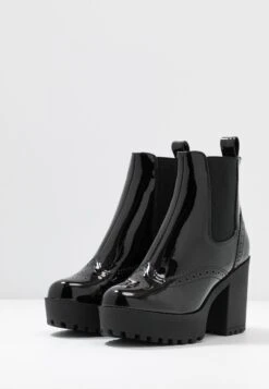 Even&Odd High Heeled Ankle Boots - Black -Even&Odd 65ab7c798c974129871c811f48e7c15b