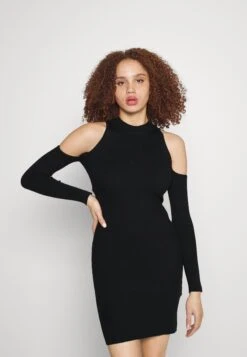 Even&Odd 11 Even&Odd Party Schulterfrei Bodycon Mini Strickkleid - Jumper Dress