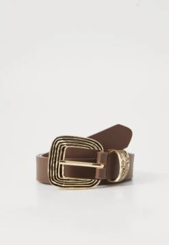 Even&Odd LEATHER - Belt - Dark Brown