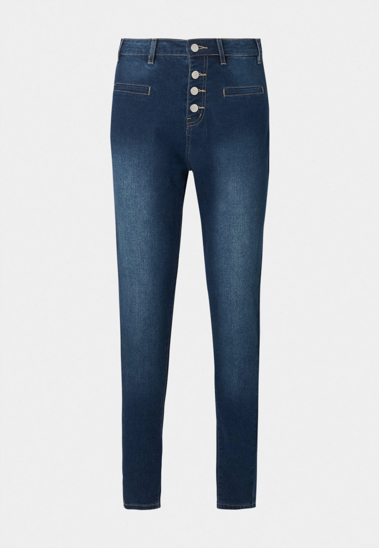 Even&Odd Jeans Skinny Fit - Washed Grey 10 Even&Odd Jeans Skinny Fit - Washed Grey - Image 8