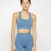 Light Support Sports Bra - Blue