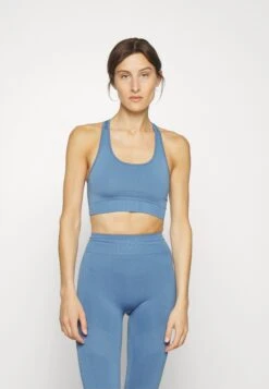 Light Support Sports Bra - Blue