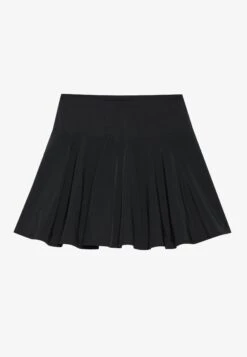 HIGH RISE TENNIS SKIRT - Sports Skirt - Black -Even&Odd 7675a94904ee4f948c2cdfe68610d584