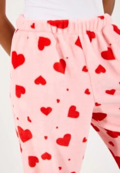 Even&Odd PLUSH 2 PACK LOUNGE PANTS - Pyjama Bottoms - Pink/ Grey -Even&Odd 76beeb76e81143a0a0e16905afbf0a1f