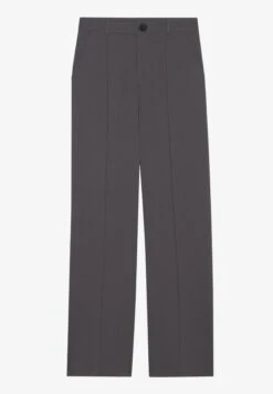 Even&Odd TAILORED WIDE LEG - Trousers - Dark Grey -Even&Odd 79b8af1d36c64029a3672a0c97b7e4ad 1