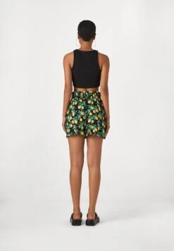 Even&Odd 2 PACK - Shorts - Black/multi-coloured -Even&Odd 7a203954fae54224bbb3c6a4f3fea3ab