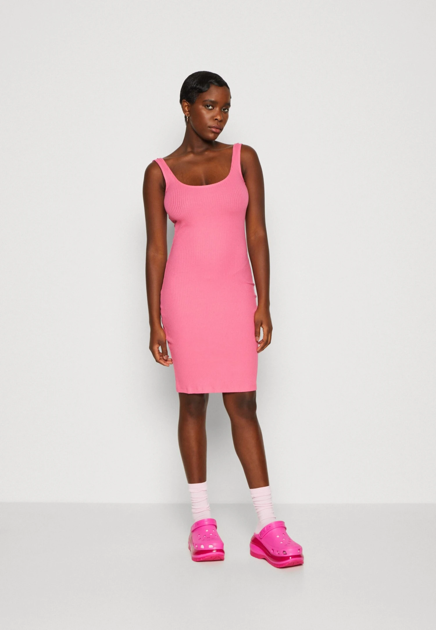 Even&Odd Shift Dress - Pink 3 Even&Odd Shift Dress - Pink