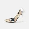 Even&Odd High Heels - Gold/silver