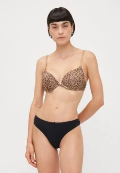 Even&Odd 2 PACK - Push-up Bra - Beige/black