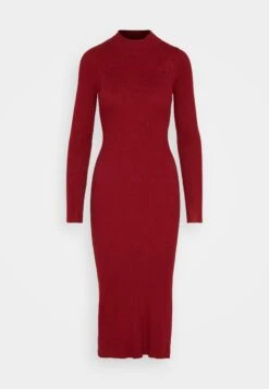 Even&Odd Jumper Dress - Dark Red -Even&Odd 7c63a9ae0b7f4597bf5c2cd8f2afab96