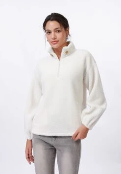 Even&Odd Fleece Jumper - Cream