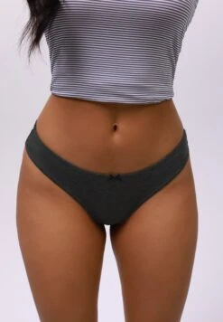 Even&Odd 5 PACK - Briefs - Grey/beige Stripe Solid Mix -Even&Odd 7d883b9385374e1dbffbe439afdce1c8