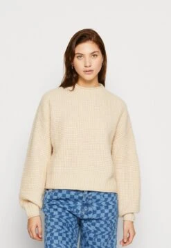Even&Odd Moss Stitch Jumper - Jumper - Sand