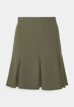 Even&Odd Mini Skirt -Khaki -Even&Odd 800e5d76ca7e4f40a885bdc05ec42b9a