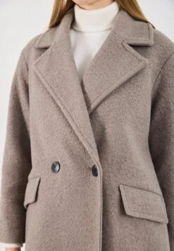 Even&Odd Classic Coat - Taupe -Even&Odd 821b5835f888489584a191246b6f3e95
