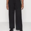 Tailored Wide Trouser - Trousers -Even&Odd 82e4d064f9a84ab8a1efecd9f5ea285d