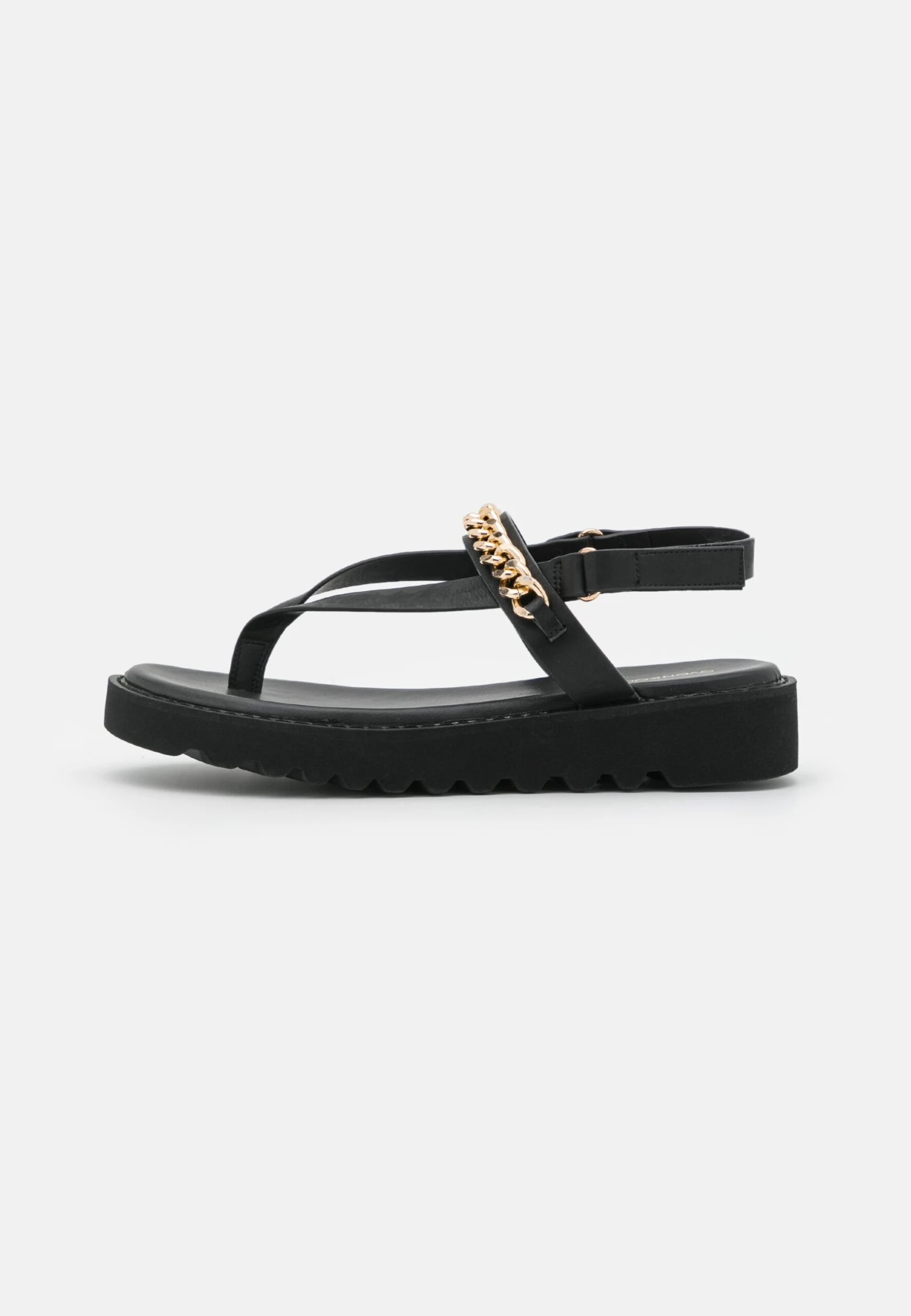 Even&Odd T-Bar Sandals - Black 4 Even&Odd T-Bar Sandals - Black - Image 2