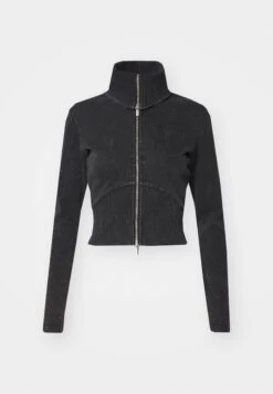 Even&Odd Zip-up Sweatshirt - Anthracite -Even&Odd 87a8de905e0845c3aab74c79321e7874