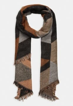 Even&Odd Scarf - Copper/black/grey