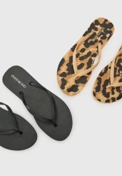 Even&Odd Pool Shoes - Black/beige/brown -Even&Odd 8ced999b30dc4ebc9188d0ad7bf67d3d