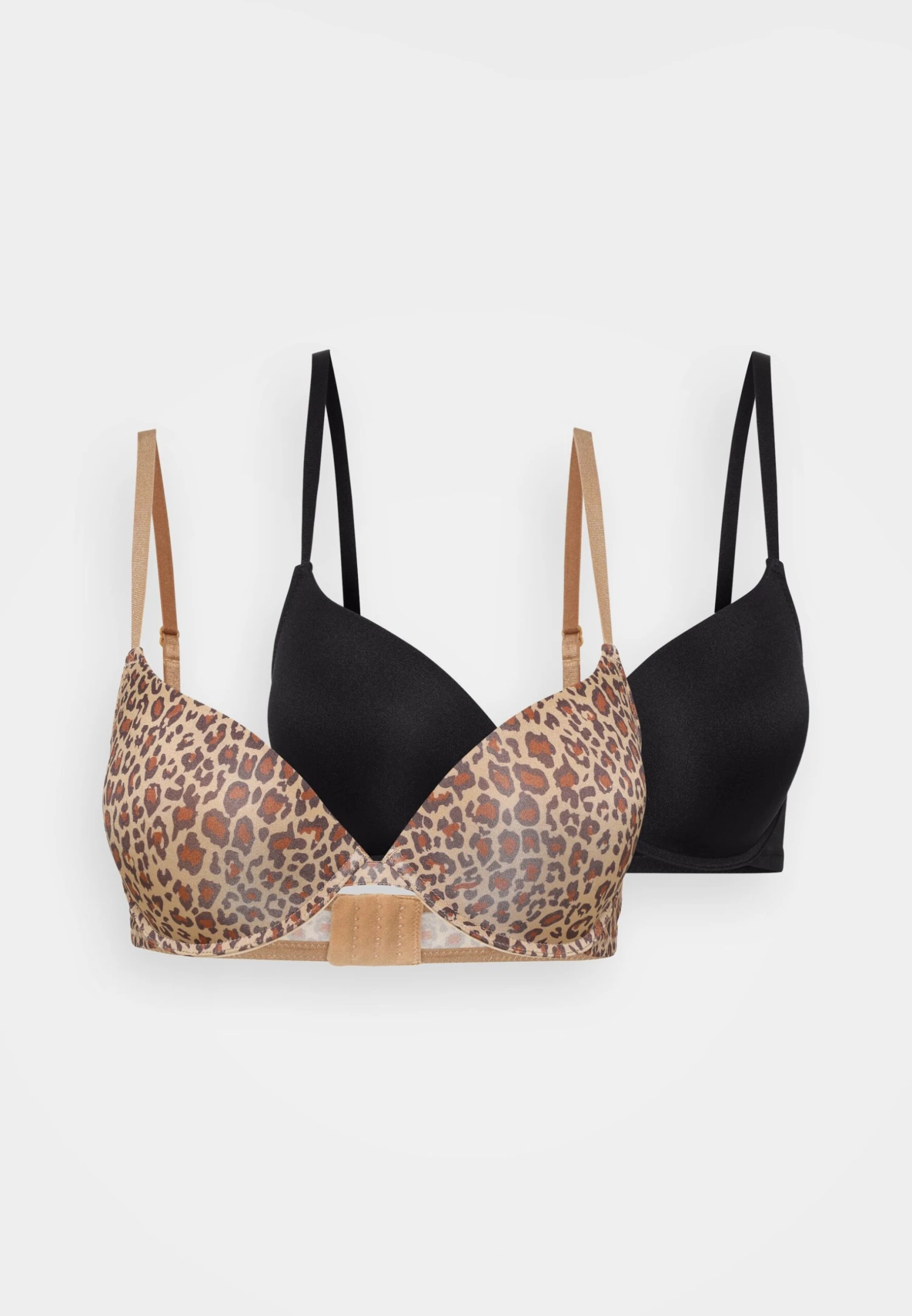 Even&Odd 2 PACK - Push-up Bra - Beige/black 8 Even&Odd 2 PACK - Push-up Bra - Beige/black - Image 6