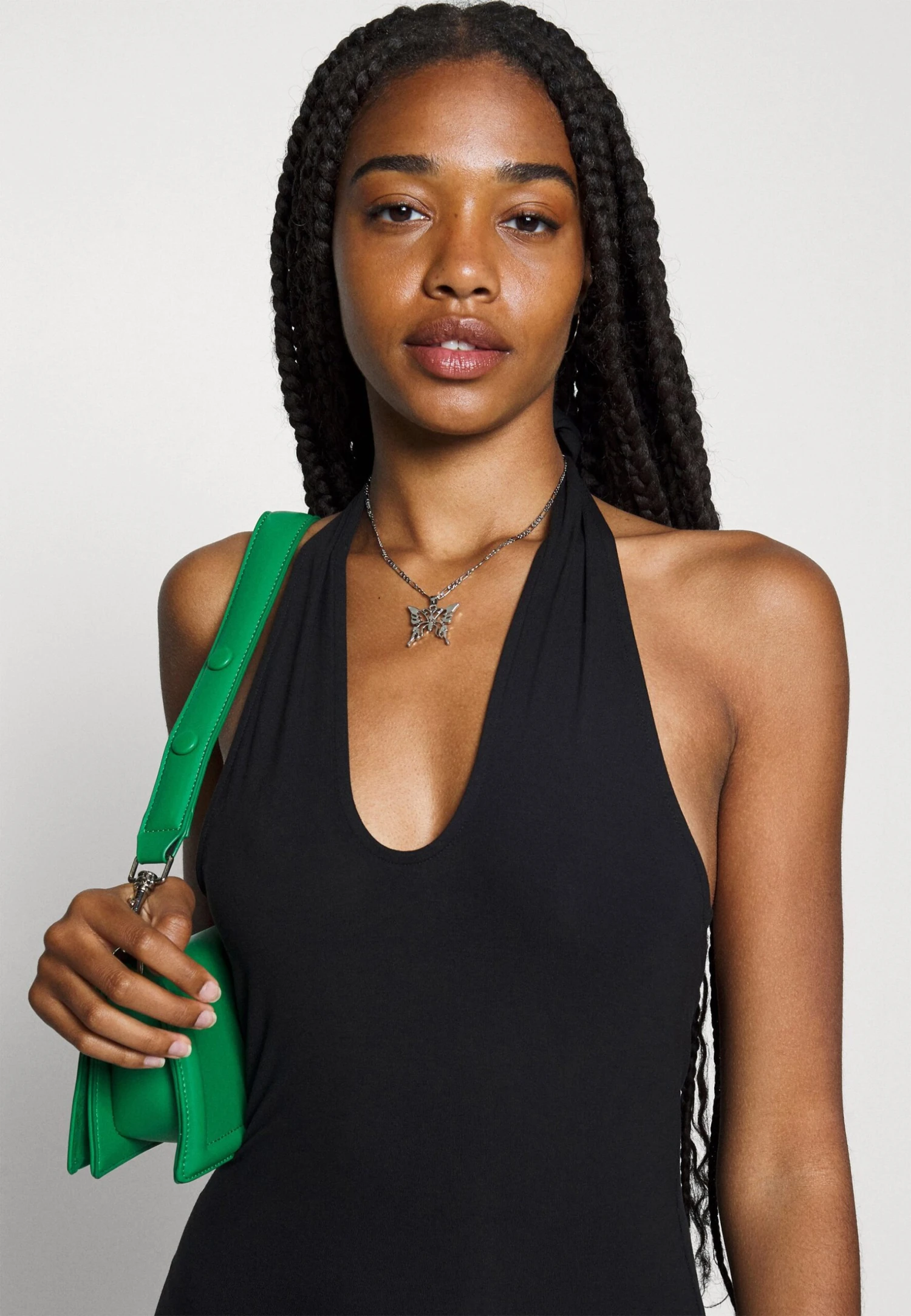 Even&Odd Jersey Dress - Black 6 Even&Odd Jersey Dress - Black - Image 4