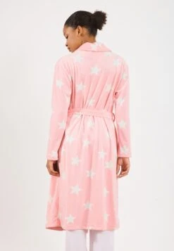Even&Odd Dressing Gown - Pink -Even&Odd 8ec23aeb817447c68441d2be6c71d4fa