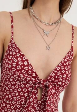 Even&Odd Jumpsuit - Red/white -Even&Odd 8f46e893915a4ba79e9257f7d85cb4a3