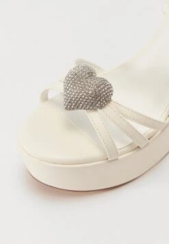 Ankle Cuff Sandals - White -Even&Odd 9370869ec01944ed81037dd1be483313