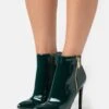 Even&Odd High Heeled Ankle Boots - Green -Even&Odd 93a8ce2edaee47039231e60436fc65d9