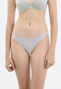 Even&Odd 5 PACK - Thong - Light Grey/black/dark Grey -Even&Odd 945a7f347efd4f8098f4469d07e9bcf9