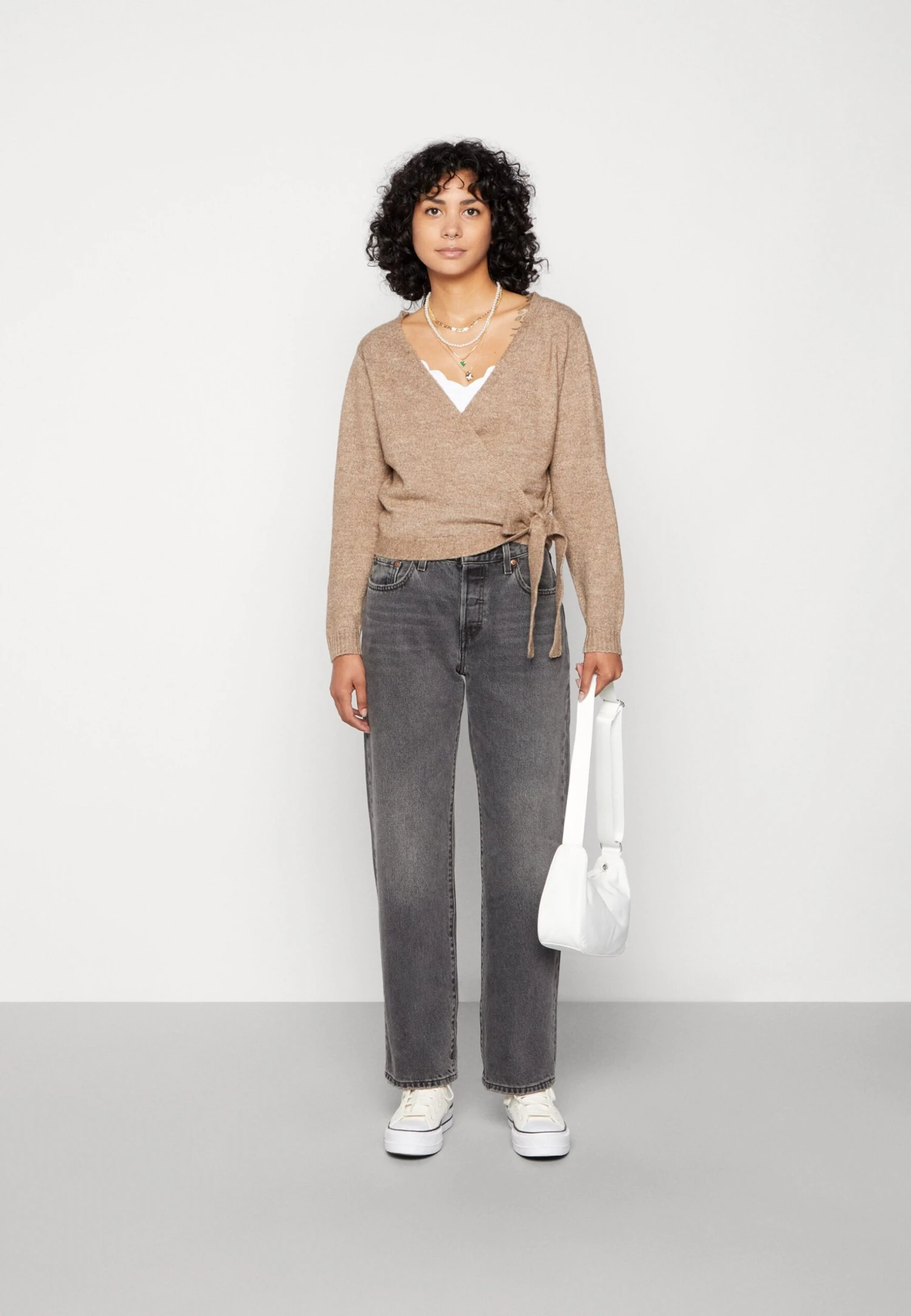 Even&Odd Cardigan - Taupe 4 Even&Odd Cardigan - Taupe - Image 2