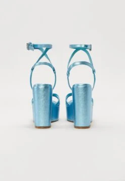 Ankle Cuff Sandals - Light Blue -Even&Odd 98d09601a4564c939c1b4438214ceff3