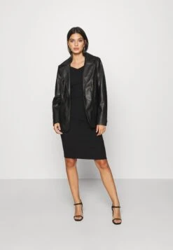 Even&Odd V Ausschnitt Ripp Mini Strickkleid - Jumper Dress -Even&Odd 9ca48da5fd44488e81715dbeb81097e0