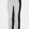 Even&Odd 2 Pack - Leggings - Trousers - Mottled Light Grey/Black -Even&Odd 9cf7af6abccc4a3d8d1586ab7ac092d4