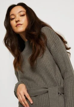 Even&Odd Loose High Neck Dress- Jumper Dress - Dark Grey 11 Even&Odd Loose High Neck Dress- Jumper Dress - Dark Grey -Even&Odd 9de2665a51e444408cdeea3cfa0e2e1b