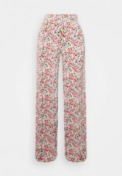Plisse Flared Trousers- Trousers - 917 - Multi-Coloured -Even&Odd 9e6522bfe8ba49fe84ba0906332cdfc4