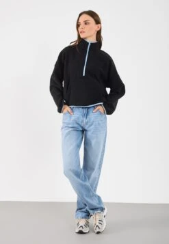 Even&Odd Fleece Jumper - True Black -Even&Odd 9efdef1971bc472e8dc309e22b6bf8b6