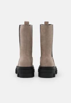 Even&Odd Platform Ankle Boots - Taupe -Even&Odd a141fb0824b946bcaa328092efb85a36