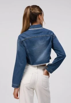 Even&Odd Denim Jacket - Mid Blue Wash -Even&Odd a3878fd4624549e58ed5028c4672b33c