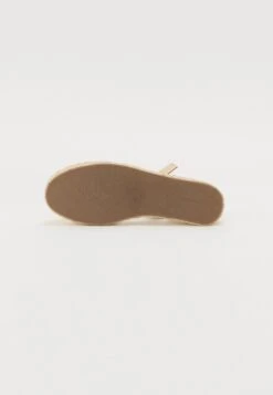 Even&Odd Ankle Strap Ballet Pumps - Gold Coloured -Even&Odd a5a99a4e92ad4f93811c8c1ab422fed2