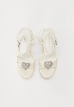 Ankle Cuff Sandals - White -Even&Odd a698596355cb4ab790260a9e45273a3a