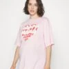 Print T-Shirt - Pink -Even&Odd aa62ebd311db4d06833f54882da9bfba