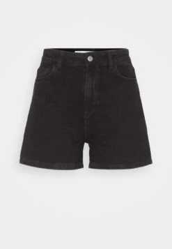 Even&Odd Denim Shorts - Black Denim -Even&Odd ac466514ff974d4fa25369de6e1ab0f0