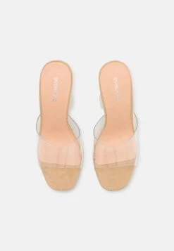 Even&Odd Heeled Mules - Transparent -Even&Odd ad6fcdaebd8b4b9880b70c0ee824cd77