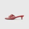 Heeled Mules - Dark Red -Even&Odd b298a1073d234fcb9093f4e8c2cc6422
